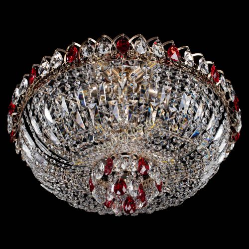 Люстра Астра Бутон №5 красная в Кирове Гусь Хрустальный