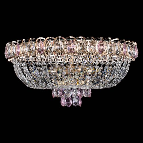 Люстра Астра Бутон №5 розовая в Кирове Гусь Хрустальный