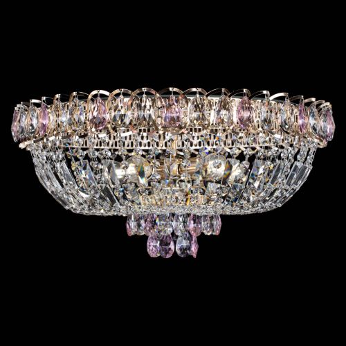 Люстра Астра Бутон №5 розовая в Кирове Гусь Хрустальный