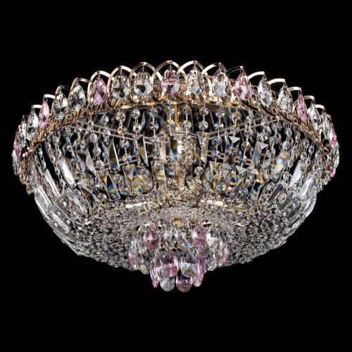 Люстра Астра Бутон №5 розовая в Кирове Гусь Хрустальный