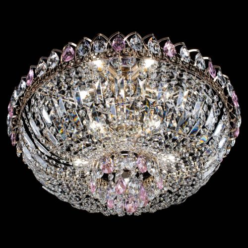 Люстра Астра Бутон №5 розовая в Кирове Гусь Хрустальный