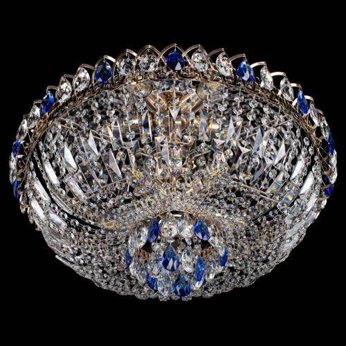 Люстра Астра Бутон №5 синяя в Кирове Гусь Хрустальный