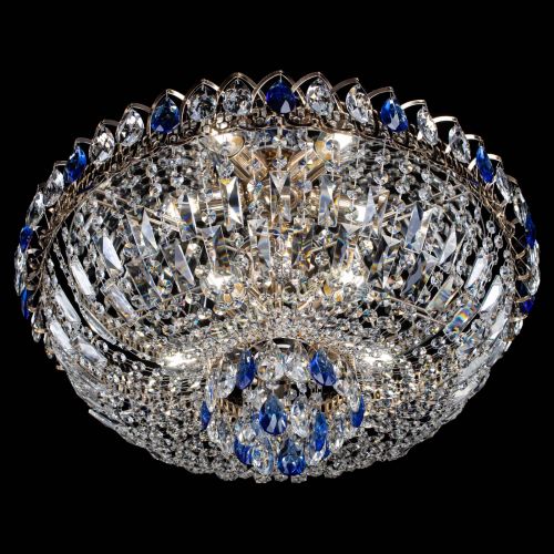 Люстра Астра Бутон №5 синяя в Кирове Гусь Хрустальный