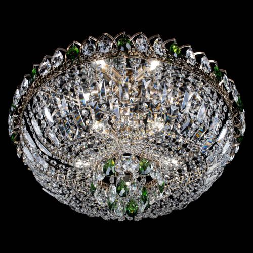 Люстра Астра Бутон №5 зеленая в Кирове Гусь Хрустальный