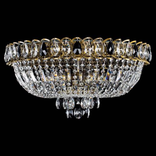 Люстра Астра Бутон №6 под бронзу Черная в Кирове Гусь Хрустальный