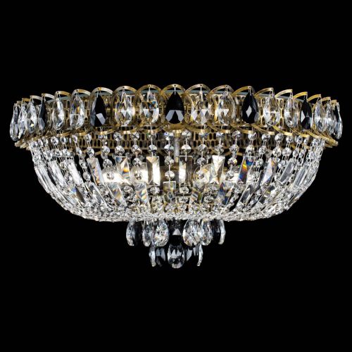 Люстра Астра Бутон №6 под бронзу Черная в Кирове Гусь Хрустальный