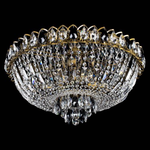 Люстра Астра Бутон №6 под бронзу Черная в Кирове Гусь Хрустальный