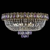 Люстра Астра Бутон №6 под бронзу Фиолетовая в Кирове