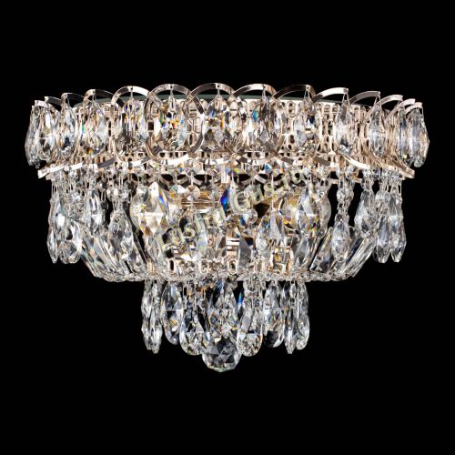 Люстра Астра Шар №3 с журавликами в Кирове Гусь Хрустальный