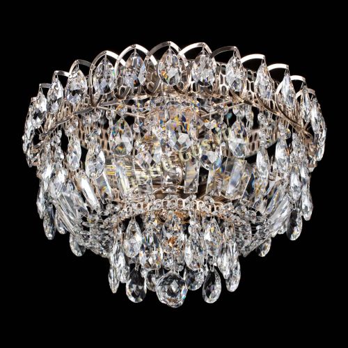 Люстра Астра Шар №3 с журавликами в Кирове Гусь Хрустальный