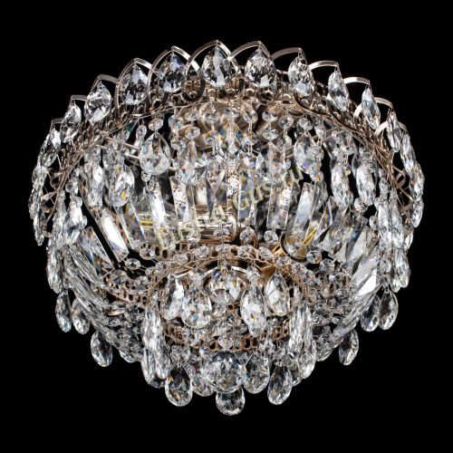 Люстра Астра Шар №3 с журавликами в Кирове Гусь Хрустальный