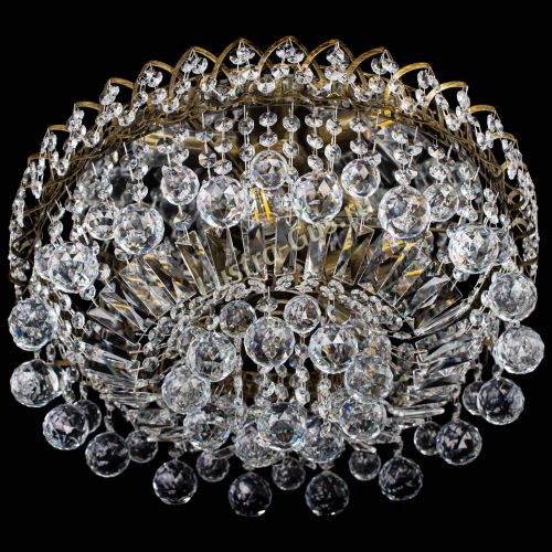 Люстра Астра Шар №5 под бронзу в Кирове Гусь Хрустальный