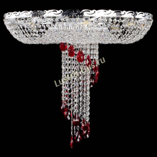 Люстра Диана №1 красная в Кирове Гусь Хрустальный