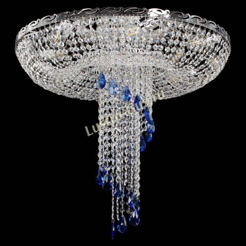 Люстра Диана №1 синяя в Кирове Гусь Хрустальный