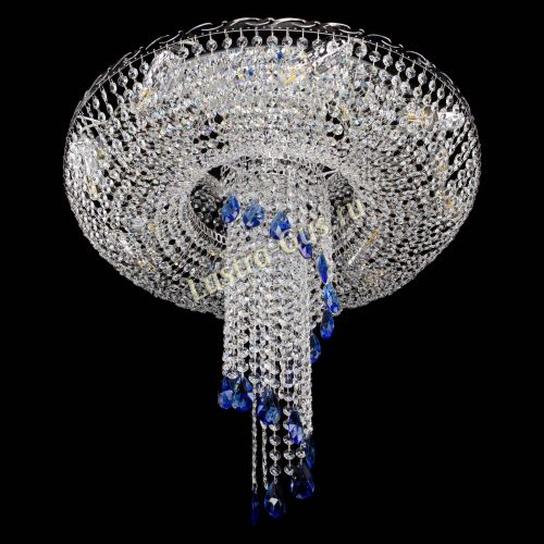 Люстра Диана №1 синяя в Кирове Гусь Хрустальный