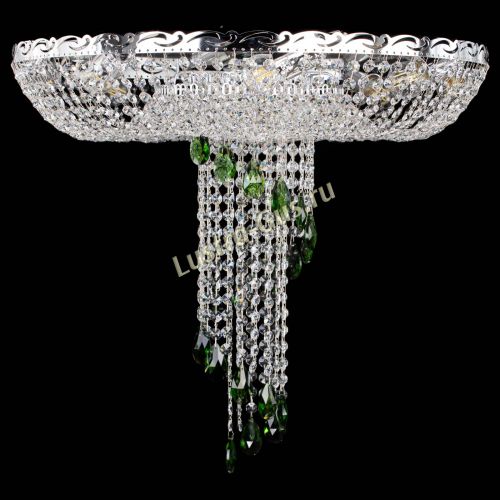 Люстра Диана №1 зеленая в Кирове Гусь Хрустальный
