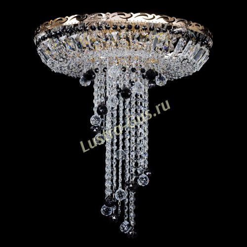 Люстра Диана №6 Шар 30 черная в Кирове Гусь Хрустальный