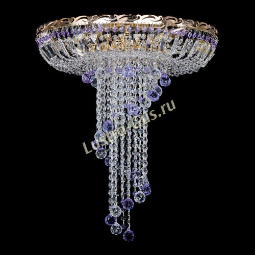 Люстра Диана №6 Шар 30 фиолетовая в Кирове Гусь Хрустальный