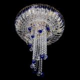 Люстра Диана №6 Шар 30 синяя в Кирове