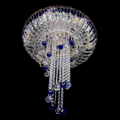 Люстра Диана №6 Шар 30 синяя в Кирове Гусь Хрустальный