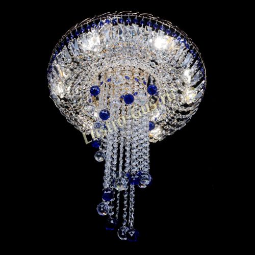 Люстра Диана №6 Шар 30 синяя в Кирове Гусь Хрустальный
