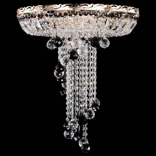 Люстра Диана №6 Шар 40 черная в Кирове Гусь Хрустальный