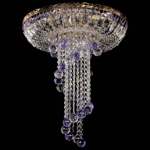 Люстра Диана №6 Шар 40 фиолетовая в Кирове Гусь Хрустальный