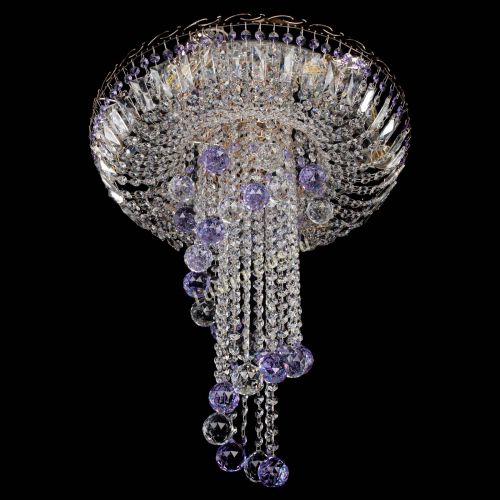 Люстра Диана №6 Шар 40 фиолетовая в Кирове Гусь Хрустальный