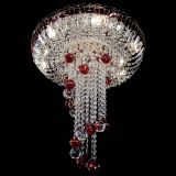 Люстра Диана №6 Шар 40 красная в Кирове