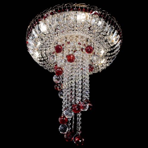 Люстра Диана №6 Шар 40 красная в Кирове Гусь Хрустальный