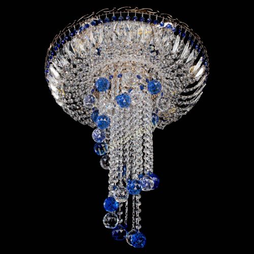 Люстра Диана №6 Шар 40 синяя в Кирове Гусь Хрустальный