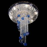 Люстра Диана №6 Шар 40 синяя в Кирове