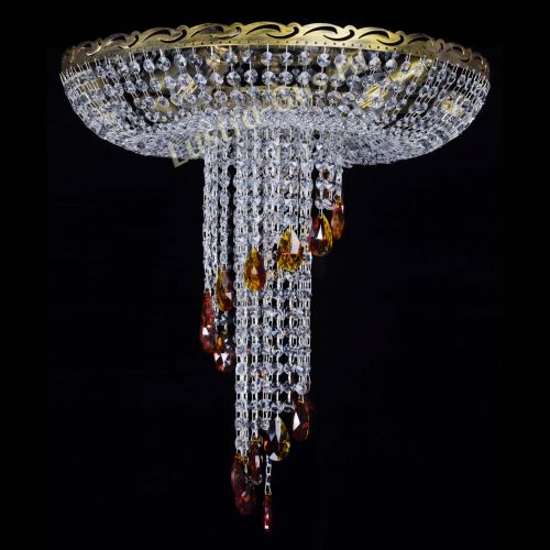 Люстра Диана №6 журавлик чайная под бронзу  в Кирове Гусь Хрустальный