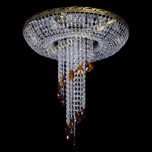 Люстра Диана №6 журавлик чайная под бронзу  в Кирове Гусь Хрустальный