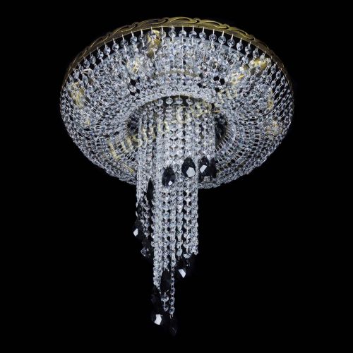 Люстра Диана №6 журавлик черная под бронзу  в Кирове Гусь Хрустальный