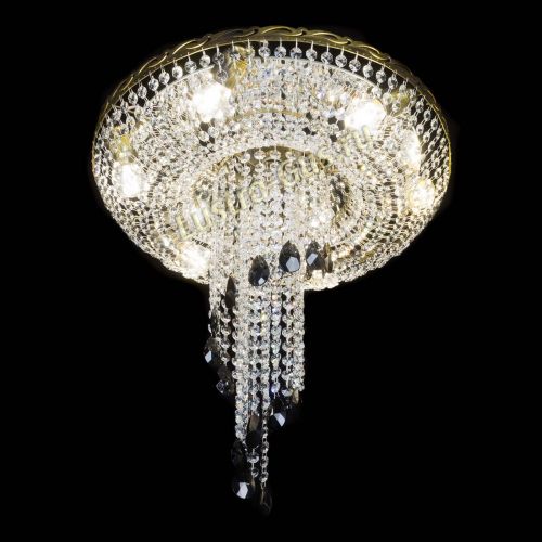 Люстра Диана №6 журавлик черная под бронзу  в Кирове Гусь Хрустальный