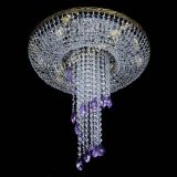 Люстра Диана №6 журавлик фиолетовая под бронзу  в Кирове