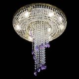 Люстра Диана №6 журавлик фиолетовая под бронзу  в Кирове