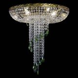 Люстра Диана №6 журавлик зеленая под бронзу  в Кирове