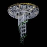 Люстра Диана №6 журавлик зеленая под бронзу  в Кирове