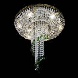 Люстра Диана №6 журавлик зеленая под бронзу  в Кирове