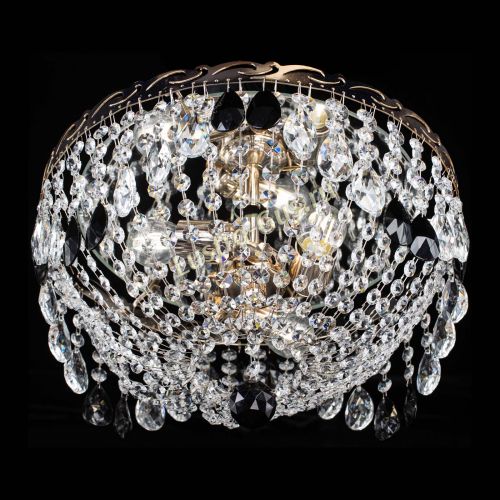 Люстра Диана журавлик черная в Кирове Гусь Хрустальный