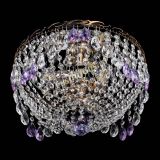 Люстра Диана журавлик фиолетовая в Кирове