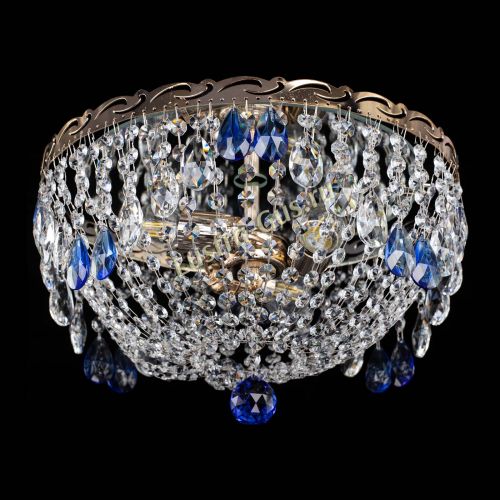 Люстра Диана журавлик синяя в Кирове Гусь Хрустальный