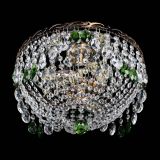 Люстра Диана журавлик зеленая в Кирове