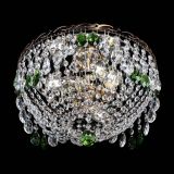 Люстра Диана журавлик зеленая в Кирове