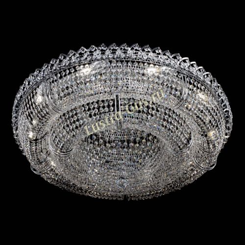 Люстра Двойное Кольцо Классика - 10 ламп в Кирове Гусь Хрустальный