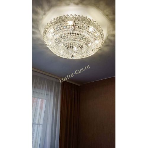 Люстра Двойное Кольцо Классика в Кирове Гусь Хрустальный