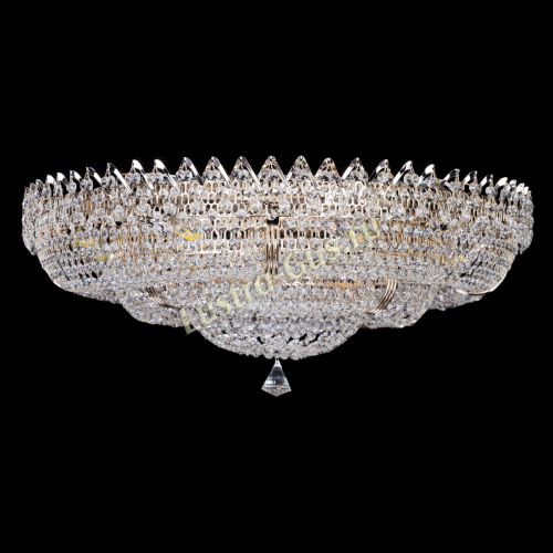 Люстра Двойное Кольцо Корона 700 мм в Кирове Гусь Хрустальный