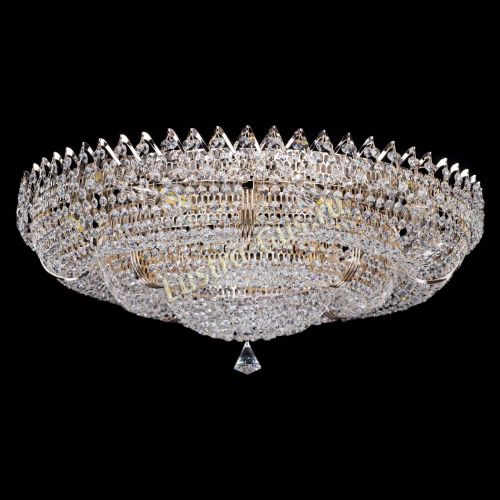 Люстра Двойное Кольцо Корона 700 мм в Кирове Гусь Хрустальный